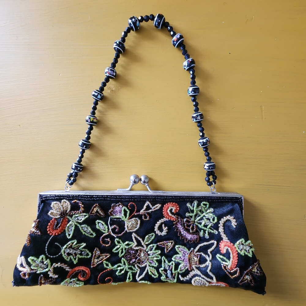 Vintage Beaded Mini Purse